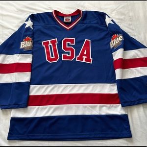 K1 Custom Team USA Miracle Hockey Jersey